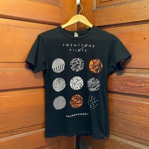 Black Twenty-One Pilots Blurry Face T-Shirt